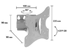 Soporte pared lcd/tft  10-30", - FERSAYSOPLCD10 - FERSAY