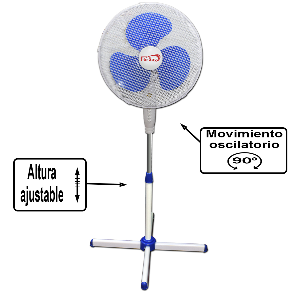 Ventilador de pie silencioso - FERSAYVEN2000 - FERSAY