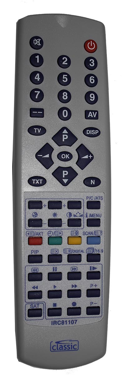 Mando televisor Grundig TP710 TP711 - IRC81107 - CLASSIC