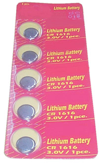 Bateria litio 3V 16x1,6 paq 5U - K639900 - CLASSIC