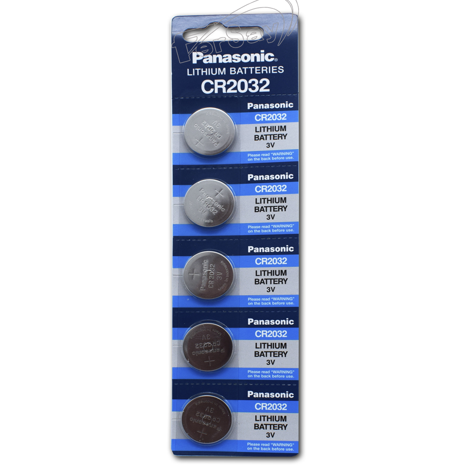 1 Blister de 5 pilas de boton litio modelo: CR2032 - PANASONICCR2032 - PANASONIC