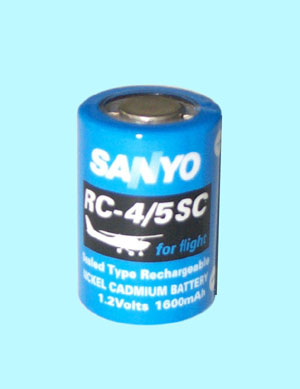 Pila racing pack NI-CD 1,2V 16 - SANYORC45SC - SANYO
