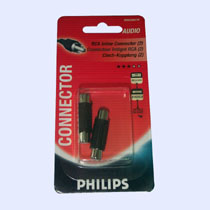 Adaptador rca h - rca h 2UNID - SWA256410 - PHILIPS